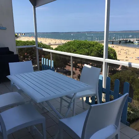 T3 Au Centre D'arcachon Avec Vue Mer, Terrasse Et Parking Securise - Fr-1-374-74 Arcachón