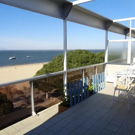 T3 Au Centre D'arcachon Avec Vue Mer, Terrasse Et Parking Securise - Fr-1-374-74 * Arcachón